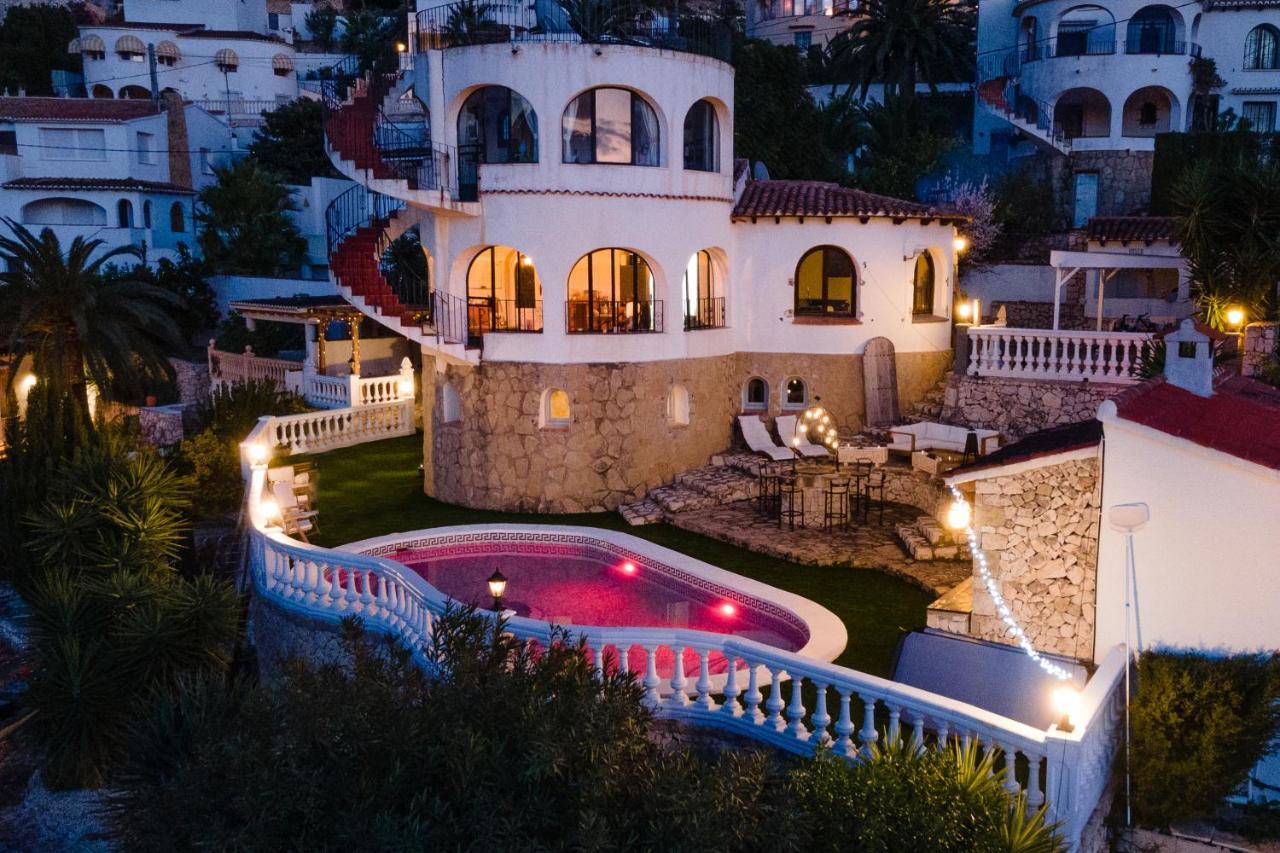 Beautiful Casa Au Lilas Rosa, Benissa Costa Villa Exterior photo